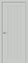 Дверь межкомнатная "Браво-40" Grey Silk глухая