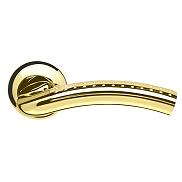 Ручка раздельная для межкомнатной двери «Libra LD26-1GP-22 TECH» Золото