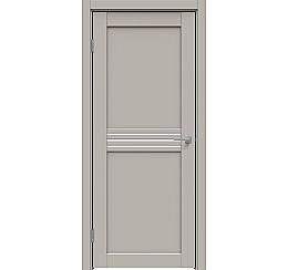 Дверь межкомнатная "Concept-601" Шелл грей, стекло Сатинато белое