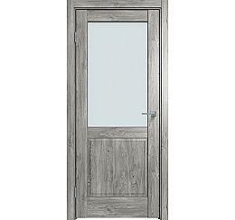 Дверь межкомнатная "Future-629" Дуб винчестер серый, стекло Сатинато белое