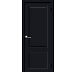 Дверь межкомнатная из ПВХ "Граффити-12" Total Black глухая