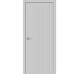 Дверь межкомнатная из ПВХ "Граффити-32" Grey Pro глухая