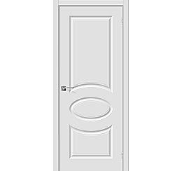 Дверь межкомнатная из ПВХ "Скинни-20" Белый глухая
