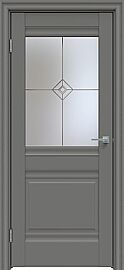 Дверь межкомнатная "Concept-626" Медиум грей, стекло Стелла