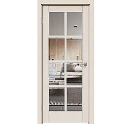 Дверь межкомнатная "Concept-636" Магнолия стекло Прозрачное
