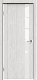 Дверь межкомнатная "Future-655" Дуб серена светло-серый, стекло Лакобель белый