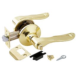 Ручка защелка для межкомнатной двери «6030 PB-B» Золото