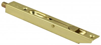 Шпингалет торцевой LX140 PB полированное золото