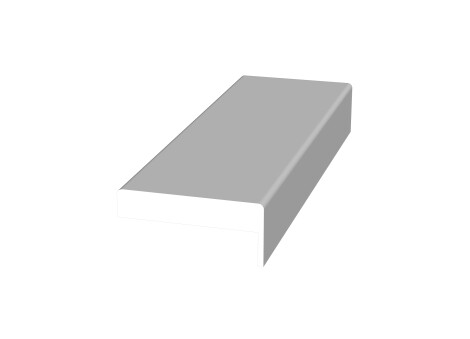 Наличник Т "ПВХ" классический (фигурный)  16х80x2800 мм, Дуб Серена каменно-серый