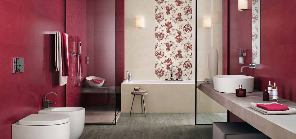 Как выбрать плитку для маленькой и большой ванной комнаты: по материалу, размеру и дизайну