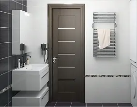 Какую дверь лучше поставить в ванную комнату