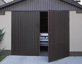 Деревянные ворота в гараж | От строительства до политики! | Дзен