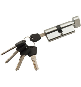Цилиндр ключ-фиксатор «Avers JМ-70-С 70*35*35» CR Хром (5 ключей)