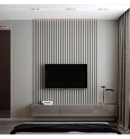 Рейка декоративная Дуб капучино 2750*30*45