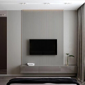 Рейка декоративная Дуб капучино 2750*30*45