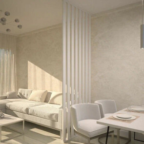 Рейка декоративная Белоснежно матовый 2750*30*45