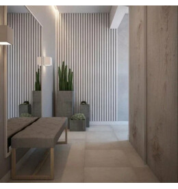 Рейка декоративная Дуб серена белый кристалл 2750*30*45