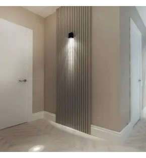 Рейка декоративная Дуб винчестер трюфель 2750*30*45