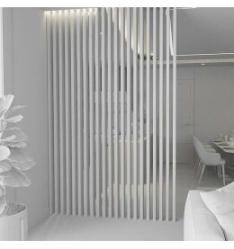 Рейка декоративная Лайт грей 2750*30*45