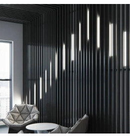 Рейка декоративная Медиум грей 2750*30*45