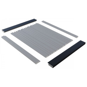 Финишный молдинг LF1 BU22 HI WOOD 50*17*2700