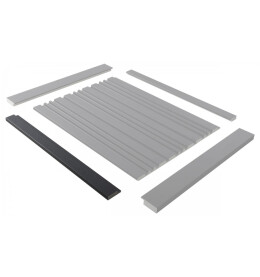 Финишный молдинг LF124A GR3 HI WOOD 42*12*2700