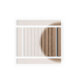 Финишный молдинг LF124B BR416 HI WOOD 21*12*2700