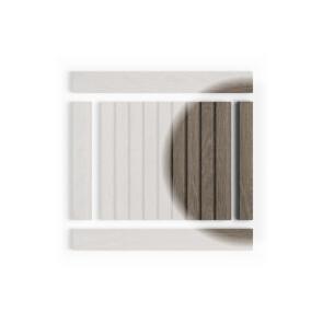 Финишный молдинг LF124B BR490 HI WOOD 21*12*2700