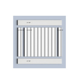 Финишный молдинг LF138B NP HI WOOD 35,5*12*2700