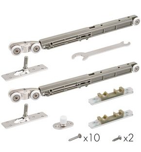 Комплект для раздвижных дверей SLD.Comfort-PRO.SET2.soft close/80