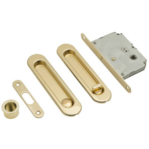 Замок для дверей купе «Bravo SL-2» Золото