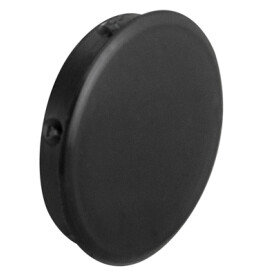Заглушка отверстия пластик (диаметр 25 мм) Черный