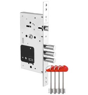 Замок врезной сувальдный MDV25/S-60.85.3R16 4key