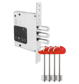 Замок врезной сувальдный MDV25/S-60.00.3R16 4key