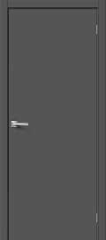 Дверь межкомнатная Браво-0.П ПЭТ, Stormy Silk, глухая, каркасно-щитовая