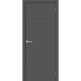 Дверь межкомнатная Граффити-2.Д.П ПЭТ Stormy Silk, глухая, декор stormy silk, кромка abs, каркасно-щитовая