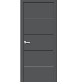 Дверь межкомнатная Граффити-2.Д.П ПЭТ, Stormy Silk, глухая, каркасно-щитовая