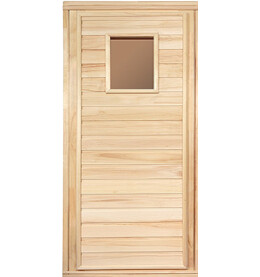 Класс Б со стеклом Массив, Коричневый, остекленная