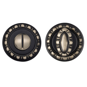 Ручка поворотная для межкомнатной двери «BK6 MT OBL-20» Античный черный