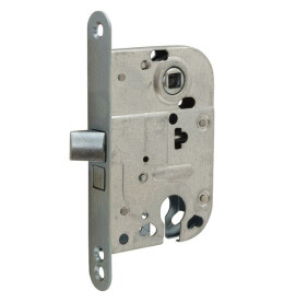 Замок стальной язычок с ответной планкой 0045 «Фин 118» C Хром