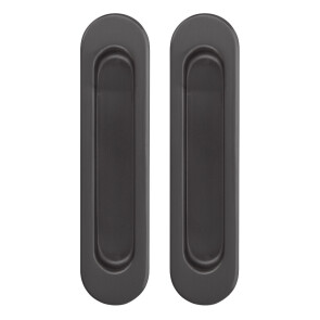 Ручка для раздвижных дверей SH010-BPVD-77 Вороненый никель