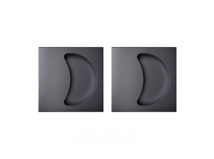 Ручка для раздвижных дверей SH.QUADRO55.010 BPVD-77 вороненый никель