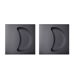 Ручка для раздвижных дверей SH.QUADRO55.010 BPVD-77 вороненый никель