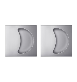 Ручка для раздвижных дверей SH.QUADRO55.010 CP-8 хром