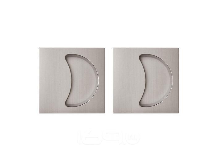 Ручка для раздвижных дверей SH.QUADRO55.010 SN-3 матовый никель