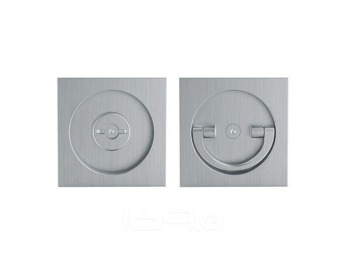 Ручка поворотная для раздвижных дверей SH.QUADRO55.BK8 MWSC-33 итальянский тисненый