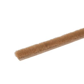 Уплотнитель щеточный 4Р Светло-бежевый