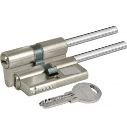 Цилиндр Ключ-шток Kale 164 SXC 96-65/31 SN МатНикель (5 ключей)