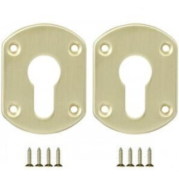 Декоративная накладка ESC031-SG-1 (МАТ ЗОЛОТО) на цилиндр (2 шт)