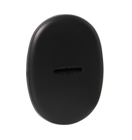 Накладка на сувальдный замок ESC.S-auto.ECO/OV.477 (ESC 477 eco) с авт. шторками BL черный